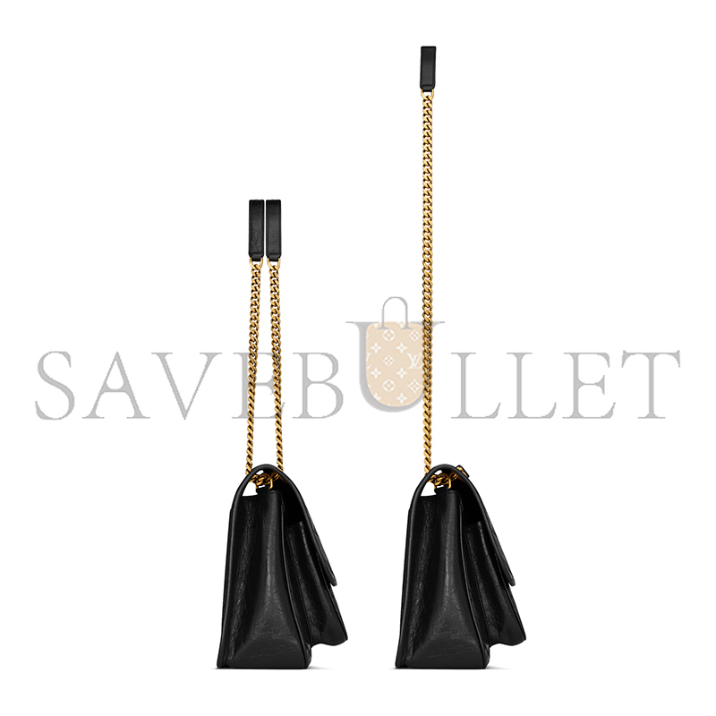 YSL NIKI MEDIUM IN VINTAGE LEATHER 6331840EN071000 (28*20*8.5cm)